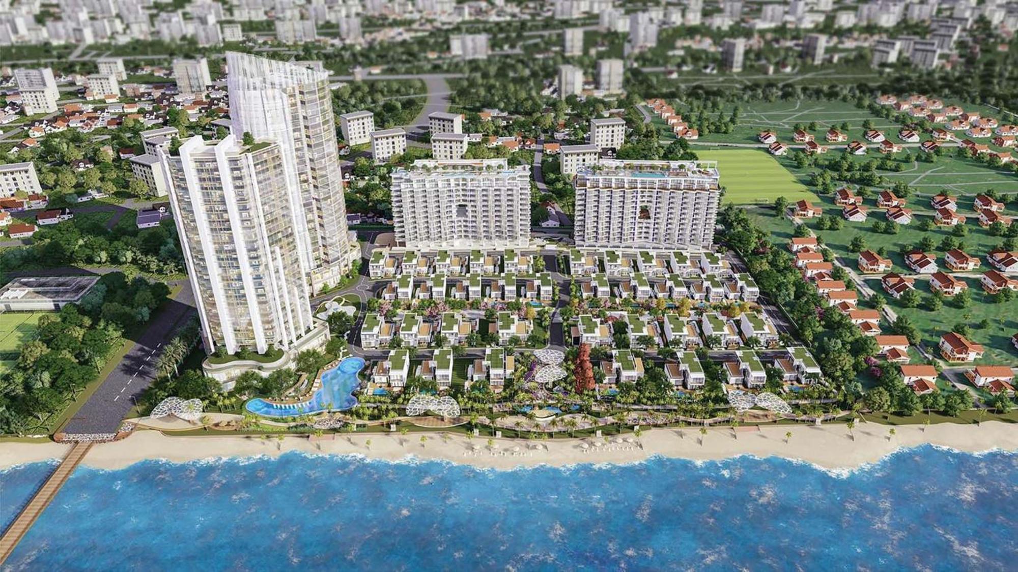 Lfamily Ocean View Apartment 91M2 - Aria Vung Tau Private Beach Resort, Can Ho Aria Vung Tau 91 M2 View Bien, Bai Bien Rieng Luaran gambar