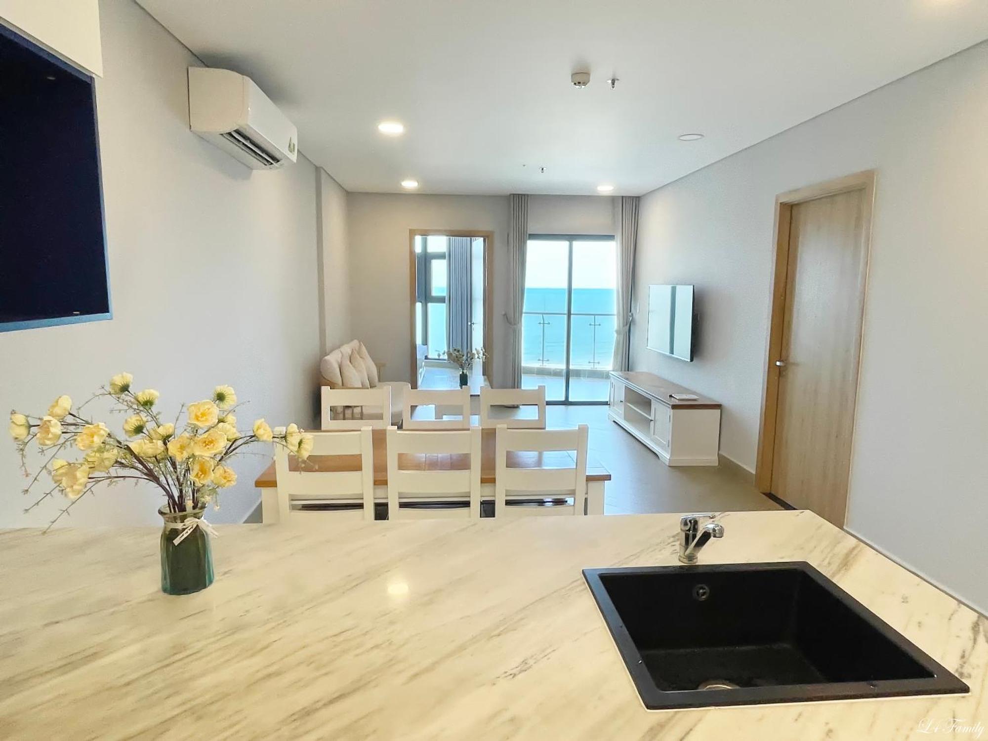 Lfamily Ocean View Apartment 91M2 - Aria Vung Tau Private Beach Resort, Can Ho Aria Vung Tau 91 M2 View Bien, Bai Bien Rieng Luaran gambar